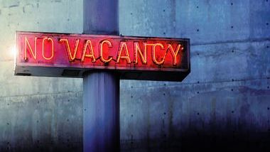 No vacancy sign (old)